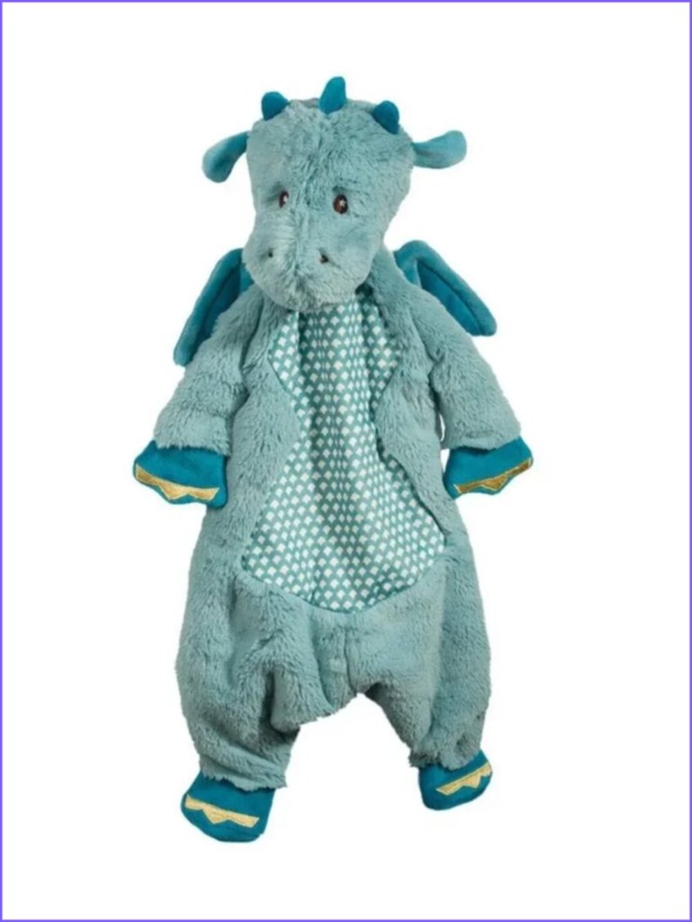 Douglas Baby Sshlumpies Deluxe Blanket - Demitri Dragon New /wTag